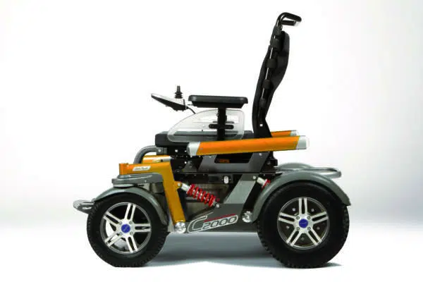 Elktrorollstuhl-ottobock-C2000-orange-sparkle-sanitätshaus ergonomic care