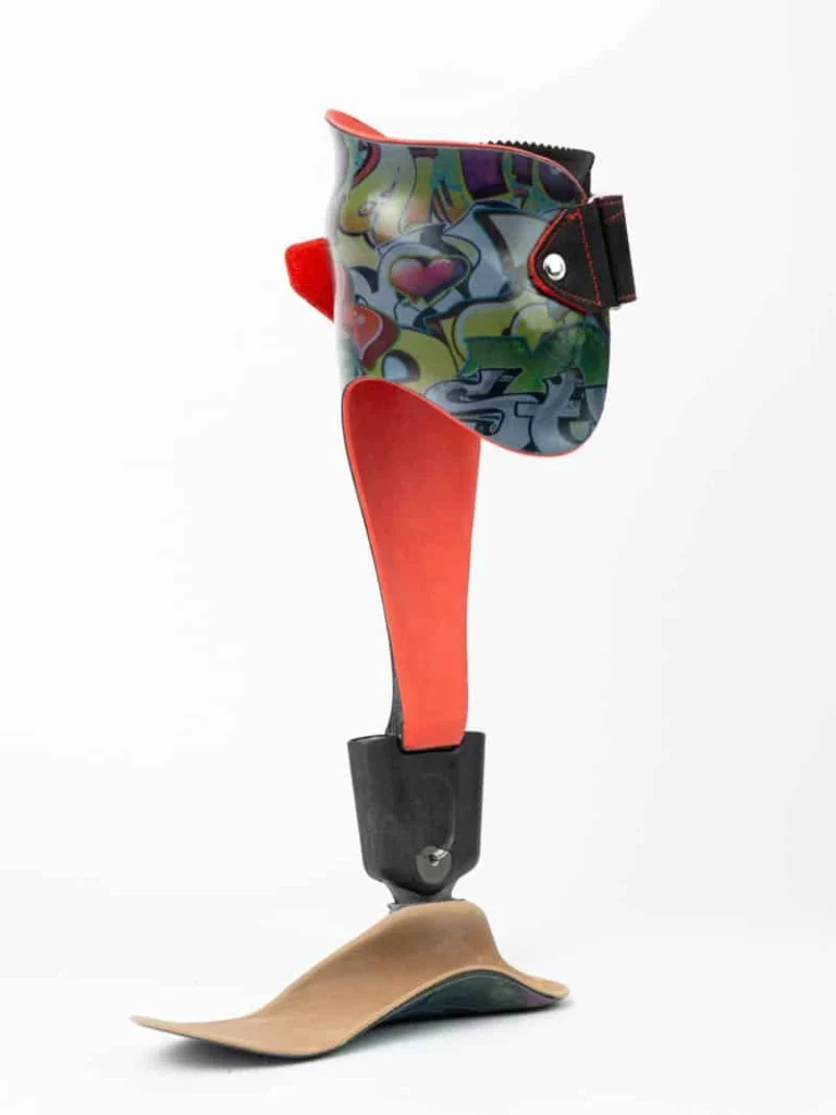 fussorthese-mit-federgelenk-in-trikot-optik-Individuell-sanitätshaus-ergonomic care-münchen