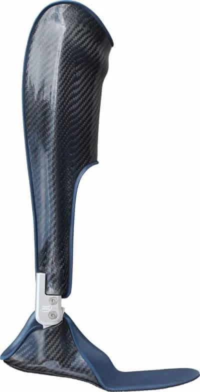 Individuell gefertigte Fußorthese und Sprunggelenkorthese aus carbon-ergonomic care