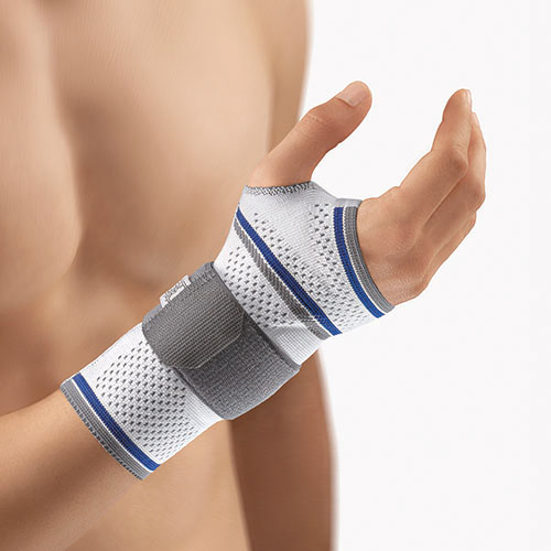 Bort Manubasic Handgelenksbandage Farbe Silber