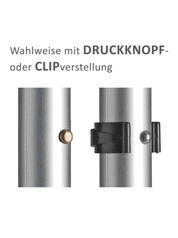 Ossenberg Leichtmetallstock mit anatomischem Griff SIMPLE – Bild 2